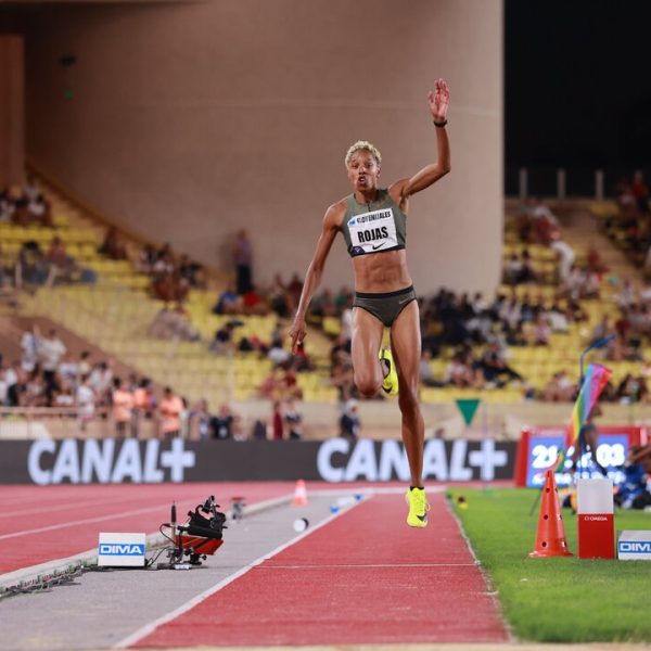 Yulimar Rojas domina en la Liga Diamante en Mónaco con un salto de 15,01 metros