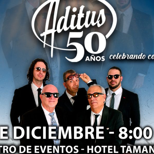 Aditus celebra su aniversario 50 con una presentación dedicada a sus fans
