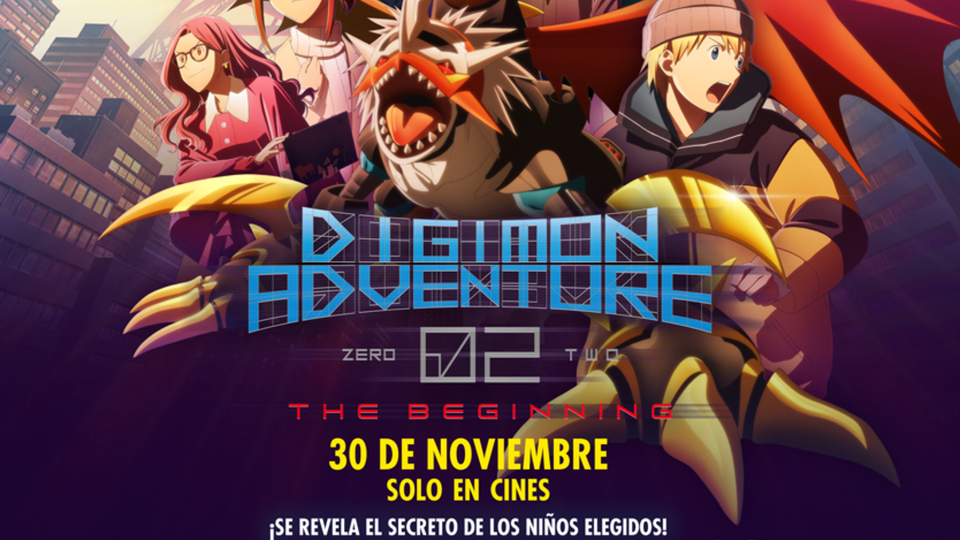 Digimon Adventure 02: anime para mentes elevadas se estrena el 30Nov en Venezuela
