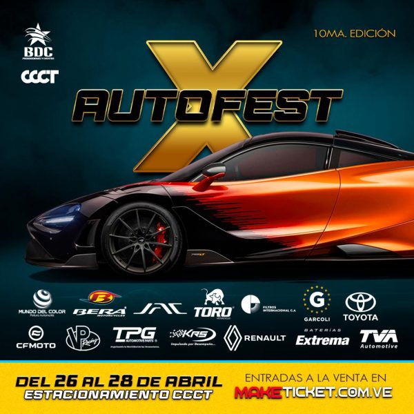 Regresa el Autofest al CCCT ¡Y recargado!