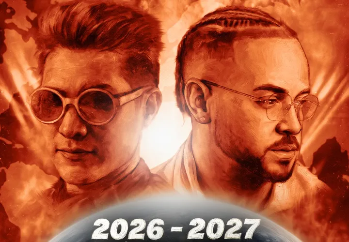 Foto- Chyno y Nacho anuncian su gira mundial “Radio Venezuela World Tour 2026-2027”