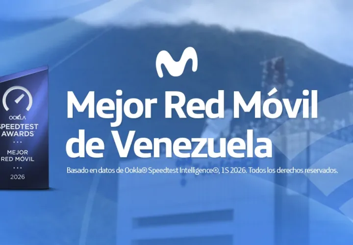 Movistar reconocida por Ookla como la Mejor Red Móvil de Venezuela (1)